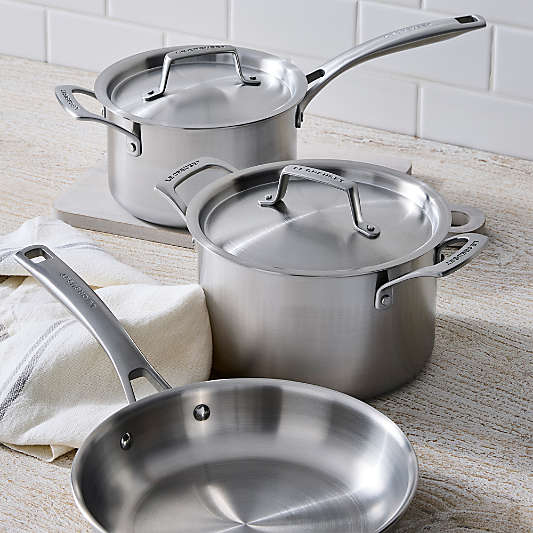 Le Creuset ® Essential Stainless Steel 5-Piece Cookware Set