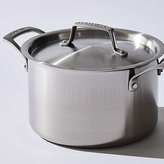 Le Creuset ® Essential Stainless Steel 4-Qt. Deep Covered Stockpot