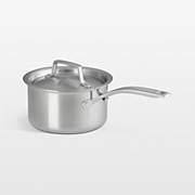Crate & Barrel EvenCook Core ® 1.6 Qt. Stainless Steel Saucepan