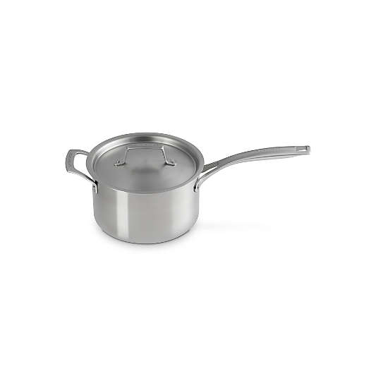 Le Creuset ® Essential Stainless Steel 4-Qt. Covered Saucepan