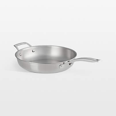 Le Creuset ® Essential Stainless Steel Shallow 11" Round Fry Pan