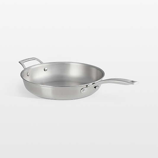 Le Creuset ® Essential Stainless Steel Shallow 11" Round Fry Pan
