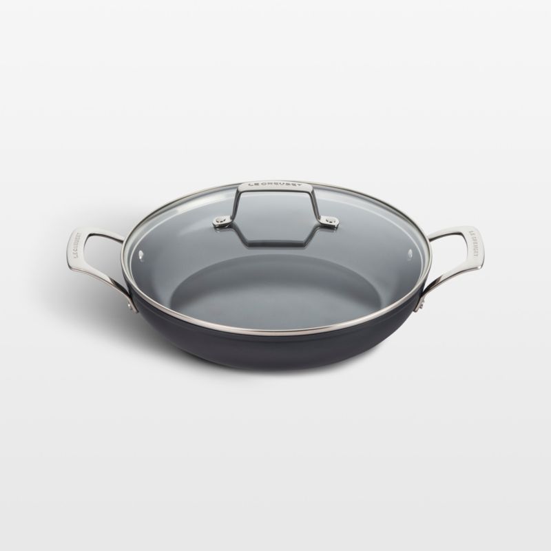 Le Creuset ® Essential Ceramic Non-Stick 11" Shallow Braiser with Glass Lid - image 0 of 2