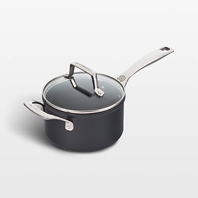 Le Creuset ® Essential Ceramic Nonstick 2-Qt. Saucepan with Glass Lid