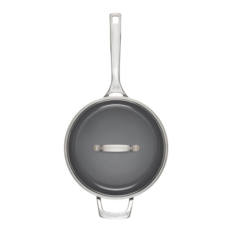 Le Creuset ® Essential Ceramic Non-Stick 4.25-Qt. Saute Pan with Glass Lid - image 4 of 4