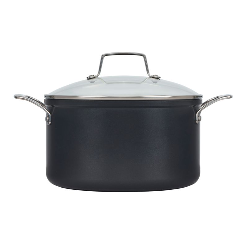 Le Creuset ® Essential Ceramic Non-Stick 6.3-Qt.  Stockpot with Glass Lid - image 1 of 2