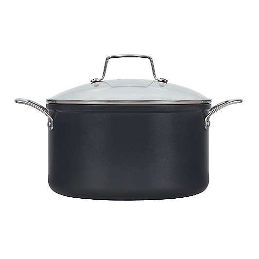 Le Creuset ® Essential Ceramic Non-Stick 6.3-Qt.  Stockpot with Glass Lid