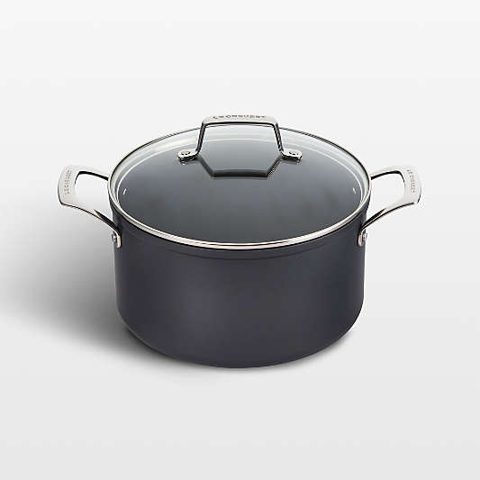 Le Creuset ® Essential Ceramic Non-Stick 6.3-Qt.  Stockpot with Glass Lid