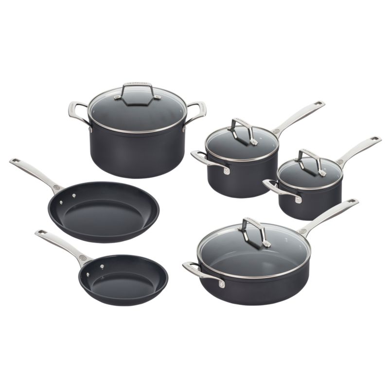 Le Creuset ® Essential Ceramic Non-Stick 10-Piece Cookware Set - image 5 of 5