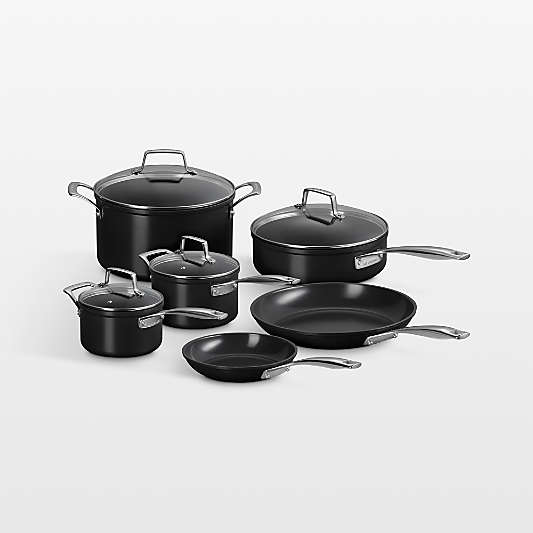 Le Creuset ® Essential Ceramic Nonstick 10-Piece Cookware Set