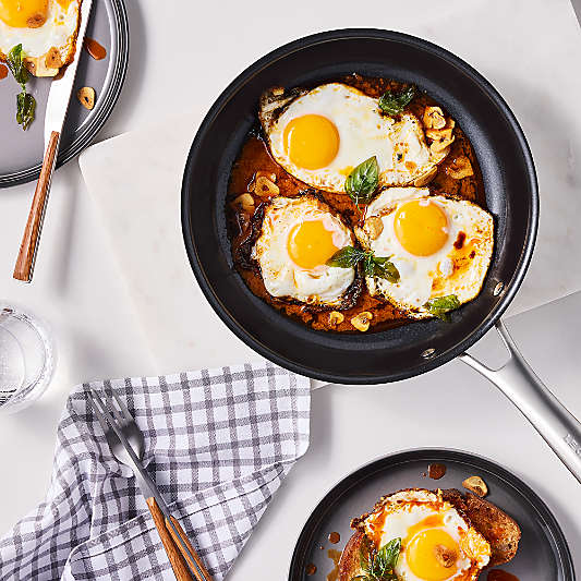 Le Creuset ® Essential 9.5" Stainless Steel Ceramic Non-Stick Fry Pan