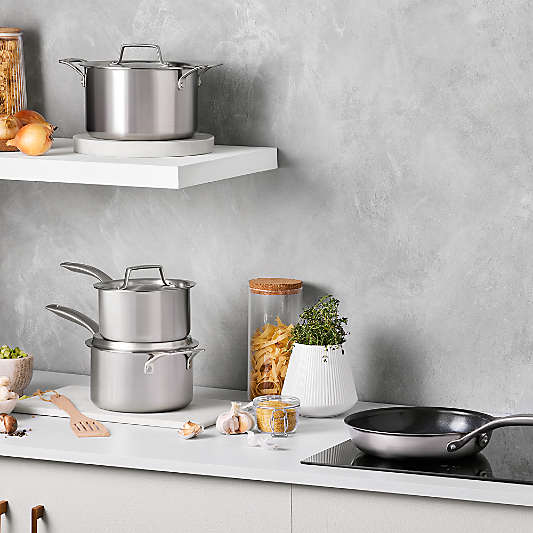 Le Creuset ® Essential Stainless Steel 7-Piece Cookware Set