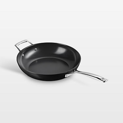 View Le Creuset ® Essential Ceramic Non-Stick 12" Deep Fry Pan details