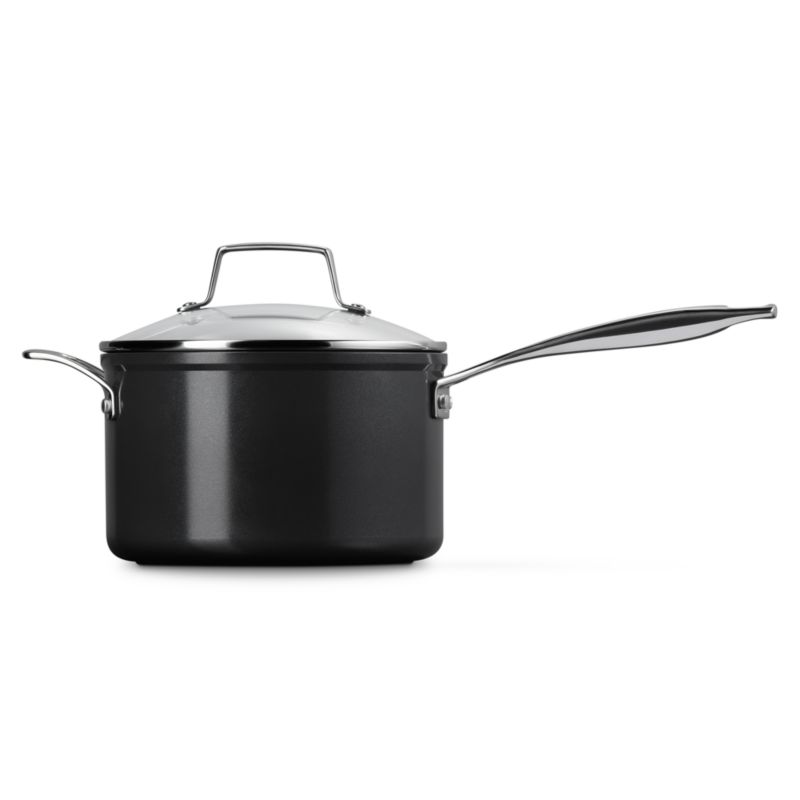 Le Creuset ® Essential Ceramic Non-Stick 4-Qt. Saucepan with Glass Lid - image 2 of 6