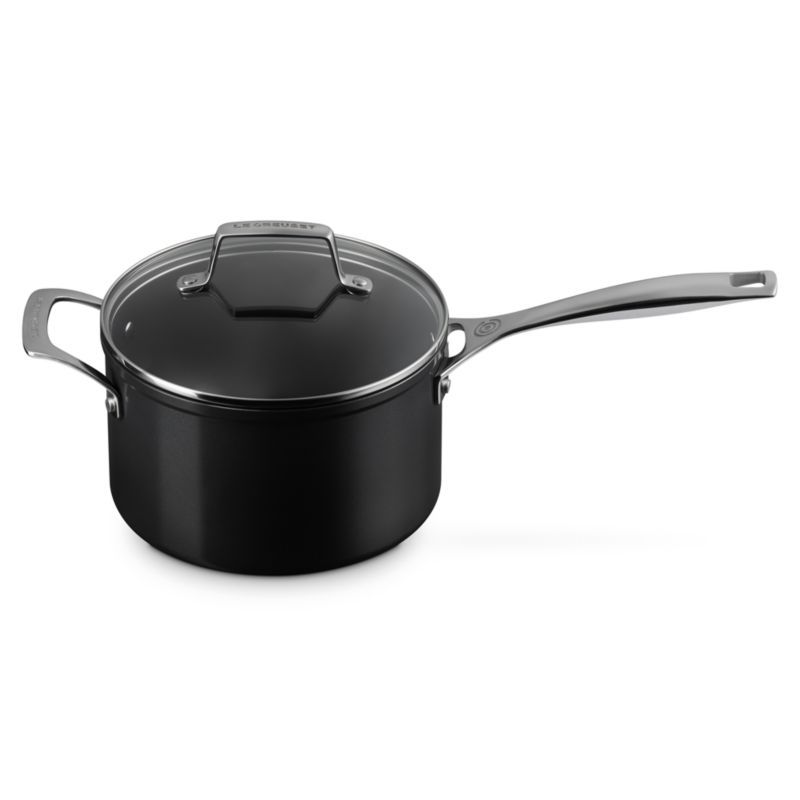 Le Creuset ® Essential Ceramic Non-Stick 4-Qt. Saucepan with Glass Lid - image 4 of 6