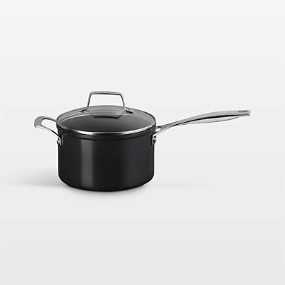 Le Creuset ® Essential Ceramic Nonstick 4-Qt. Saucepan with Glass Lid