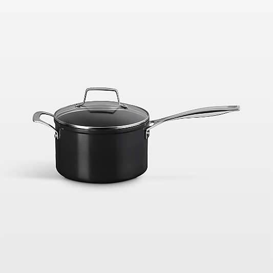 Le Creuset ® Essential Ceramic Nonstick 4-Qt. Saucepan with Glass Lid