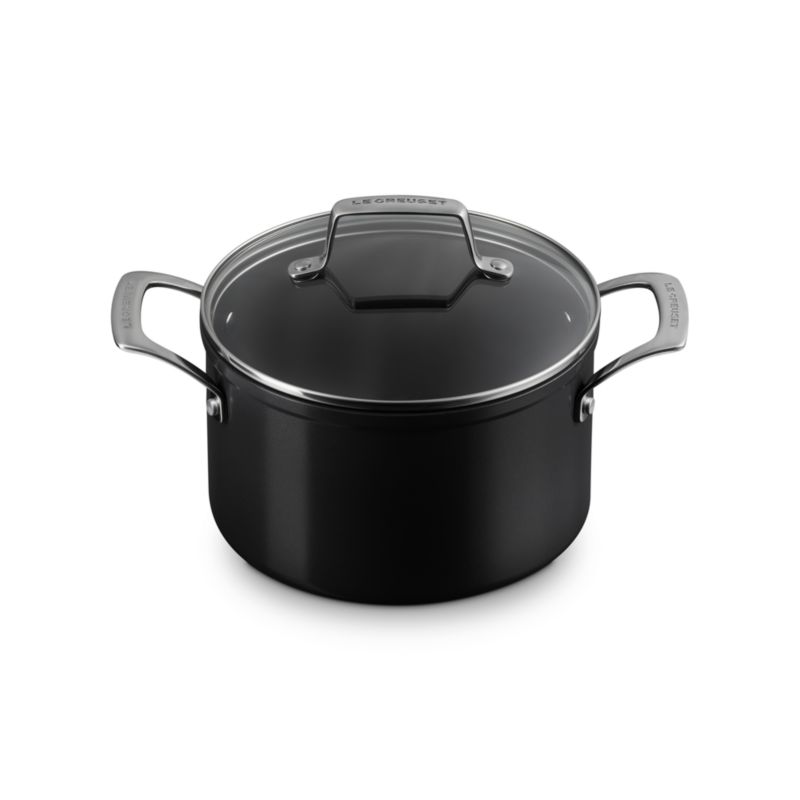 Le Creuset ® Essential Ceramic Non-Stick 4-Qt. Stock Pot with Glass Lid - image 3 of 5