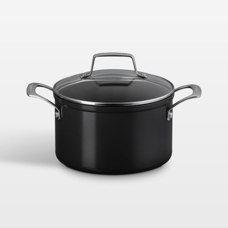 Le Creuset ® Essential Ceramic Non-Stick 4-Qt. Stock Pot with Glass Lid - image 0 of 5