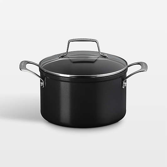 Le Creuset ® Essential Ceramic Nonstick 4-Qt. Stock Pot with Glass Lid
