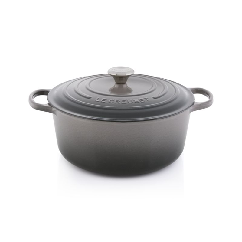 Le Creuset ® Signature 9-Qt. Oyster Enameled Cast Iron Round Dutch Oven - image 2 of 7