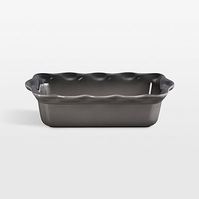 View Le Creuset ® Heritage Oyster Fluted Ceramic Loaf Pan details