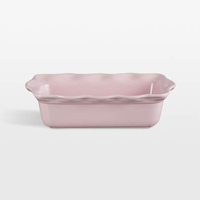 Le Creuset ® Heritage Chiffon Pink Fluted Ceramic Loaf Pan