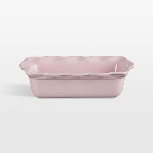 Le Creuset ® Heritage Chiffon Pink Fluted Ceramic Loaf Pan