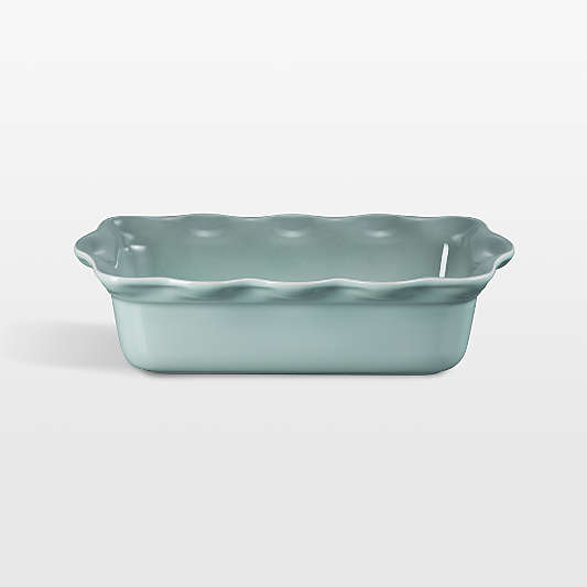 Le Creuset ® Sea Salt Fluted Ceramic Pie Dish and Loaf Pan Set