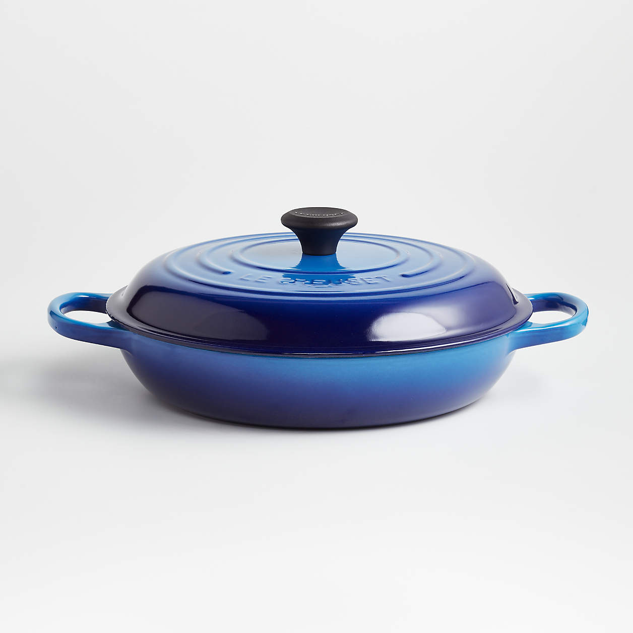 Le Creuset Blueberry 3.5Liter/3.7Quart Braiser Crate & Barrel Canada