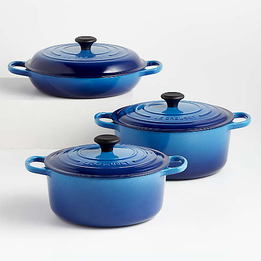 Le Creuset ® Blueberry 3.5L/3.7-Qt. Enameled Cast Iron Braiser