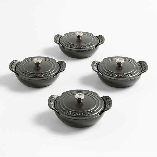Le Creuset ® Gourmand .33-Qt. Individual Serving Braiser with Lids, Set of 4