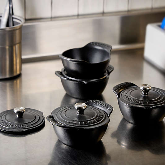 Le Creuset ® Gourmand .33-Qt. Individual Serving Cocottes with Lids, Set of 4
