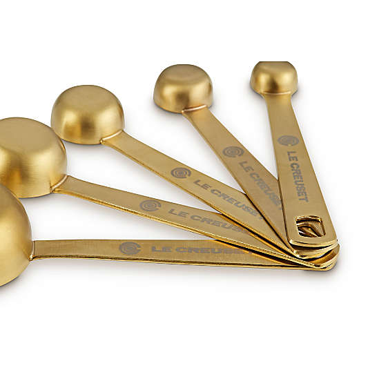 Le Creuset ® 5-Piece Gold Measuring Spoon Set