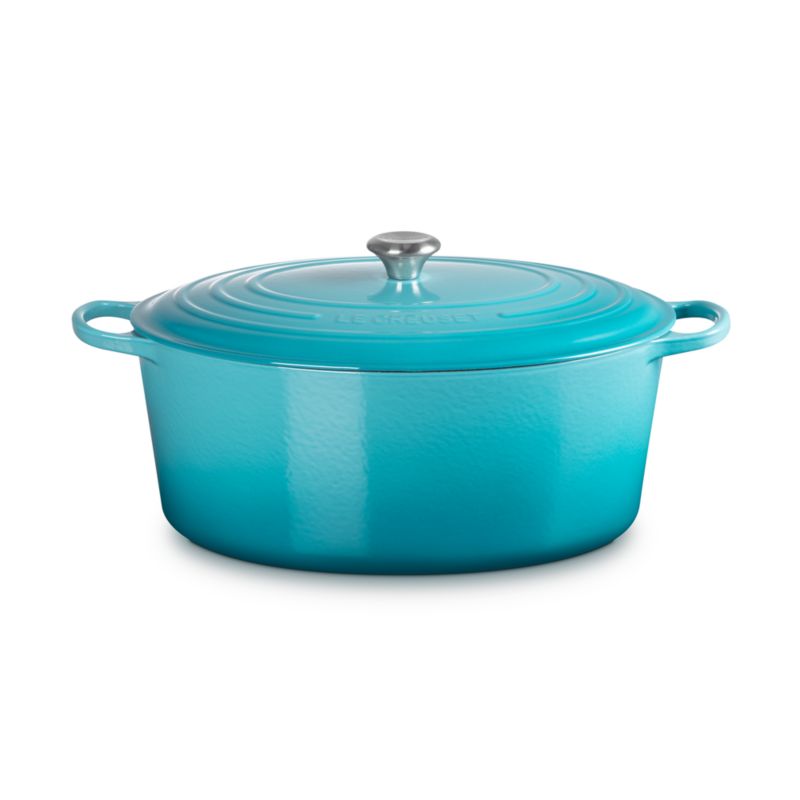 Le Creuset ® Signature Caribbean 15.5-Qt. Goose Pot Dutch Oven - image 5 of 5