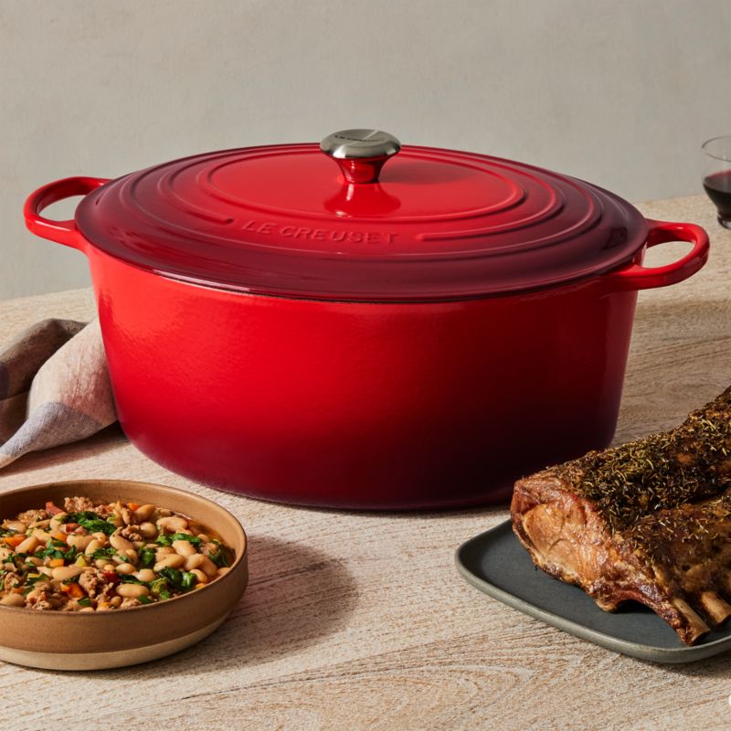 Le Creuset ® Signature Cerise 15.5-Qt. Goose Pot Dutch Oven - image 1 of 6