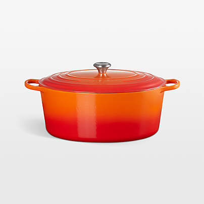 Le Creuset ® Signature 15.5-Qt. Flame Enameled Cast Iron Goose Pot Dutch Oven