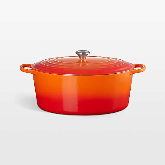 Le Creuset ® Signature 15.5-Qt. Flame Enameled Cast Iron Goose Pot Dutch Oven