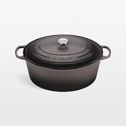 Le Creuset ® Signature 15.5-Qt. Oyster Enameled Cast Iron Goose Pot Dutch Oven