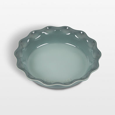 View Le Creuset ® Heritage 9" Sea Salt Ceramic Pie Dish details