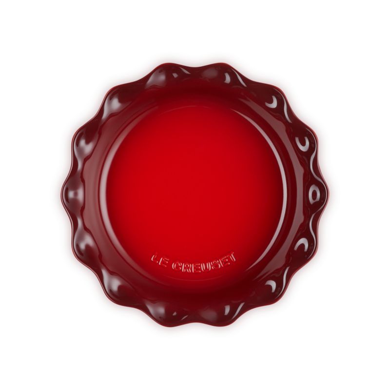 Le Creuset ® Cerise Heritage 23cm Pie Dish - image 2 of 3