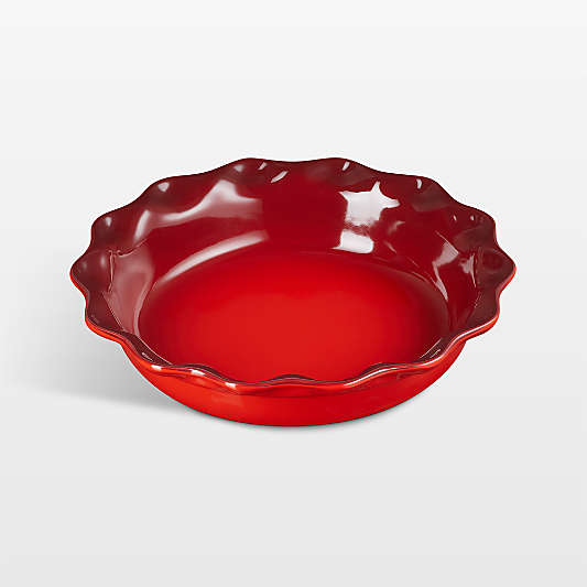Le Creuset ® Heritage 23cm Cerise Ceramic Pie Dish