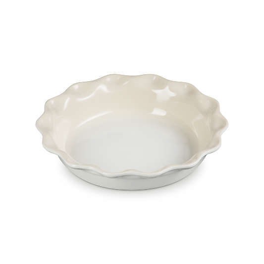 Le Creuset ® Heritage 23cm Meringue Ceramic Pie Dish