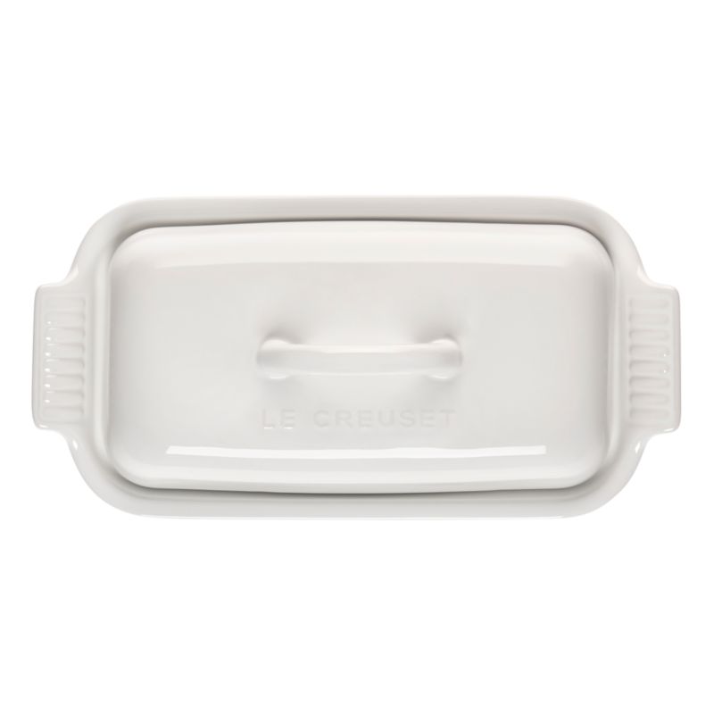 Le Creuset ® Heritage White Butter Dish - image 3 of 4