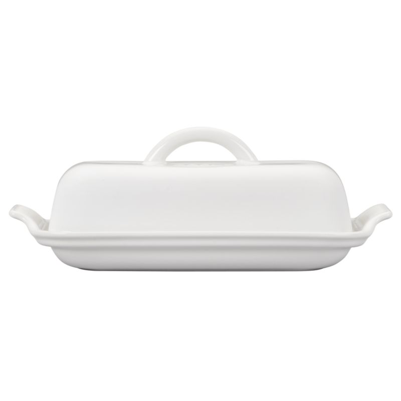 Le Creuset ® Heritage White Butter Dish - image 2 of 4