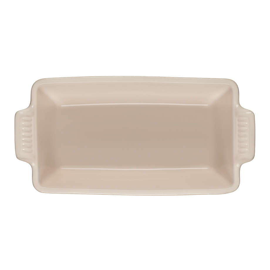 Le Creuset Heritage Shallot Loaf Pan + Reviews, Crate & Barrel in 2023