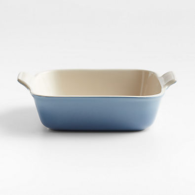 View Le Creuset ® Heritage 3-Qt. Chambray Square Baking Dish, 9x9" details