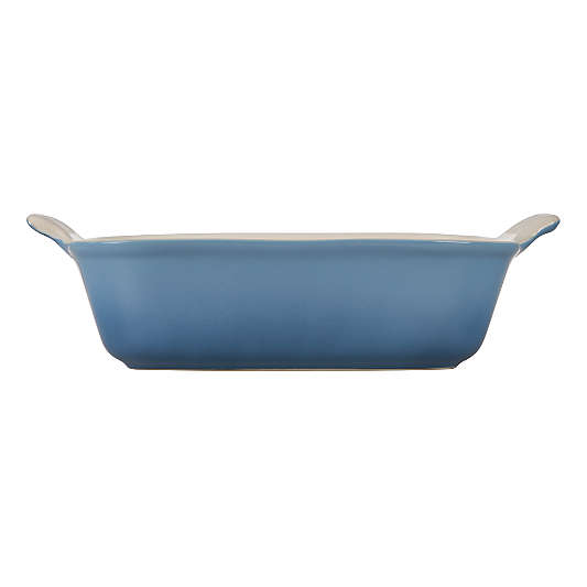 Le Creuset ® Heritage Square Chambray Blue Ceramic Baking Dish