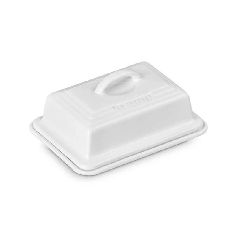 Le Creuset ® Heritage White European Ceramic Butter Dish - image 2 of 4