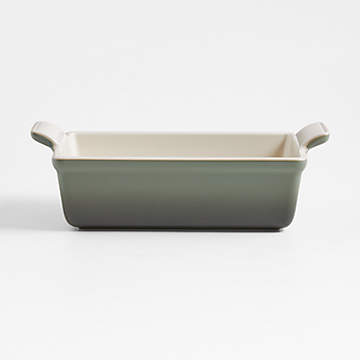 Le Creuset 4 qt. Heritage Rectangular Thyme Ceramic Baking Dish